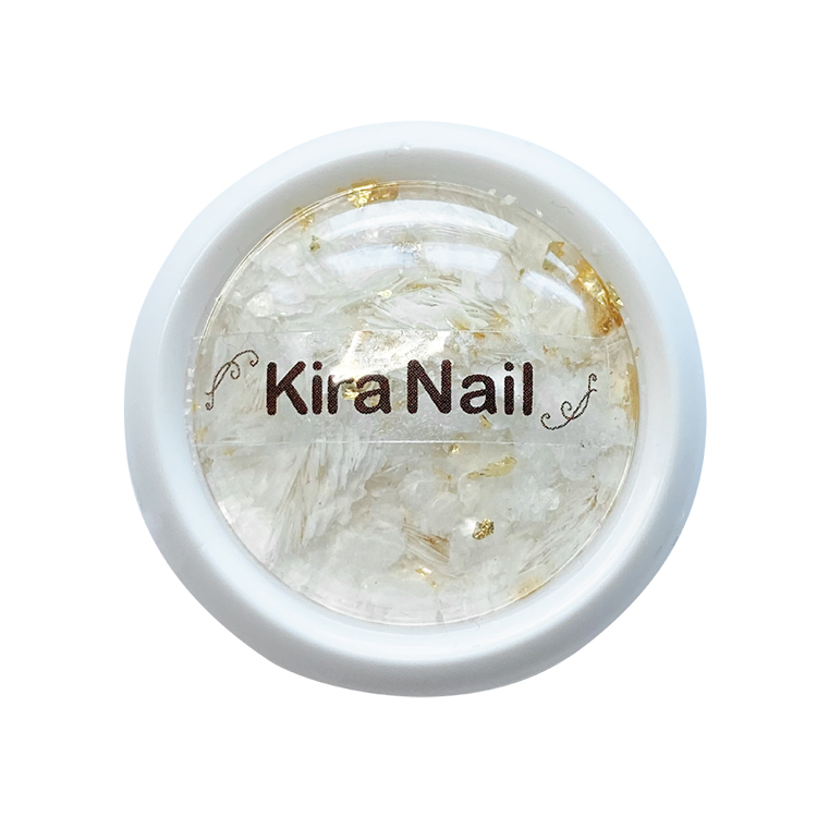 KiraNail パステルフレーク箔入り ホワイト