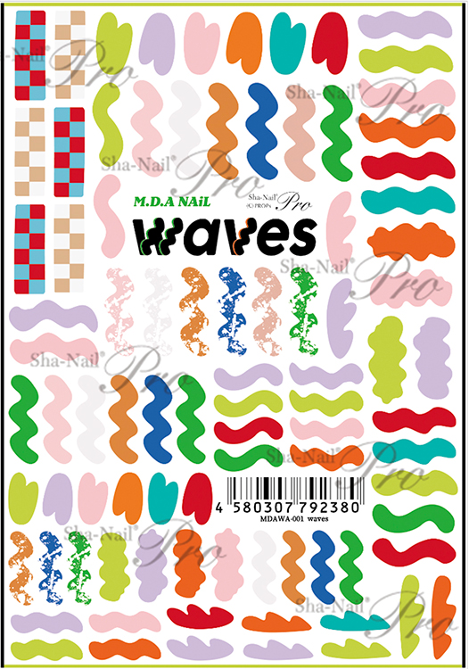 取扱終了 Sha-Nail Pro MDAWA-001 waves/ウェーブス