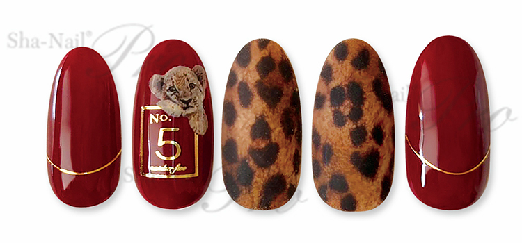 取扱終了 Sha-Nail Plus CHIHO-PPD01 No.pd -Gold-/ナンバーピーディー ゴールド