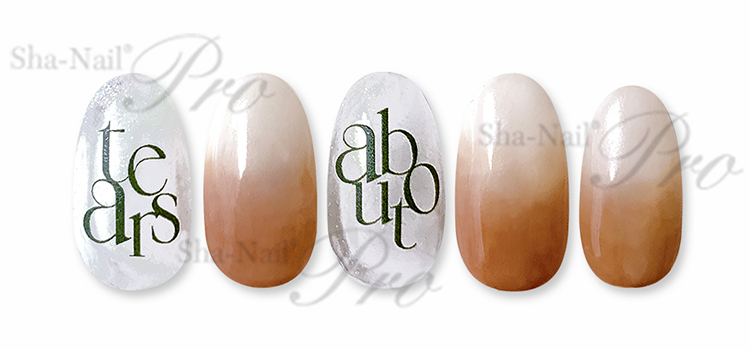 取扱終了 Sha-Nail Plus STL-P01 Stylish Logo -Green-/スタイリッシュロゴ グリーン