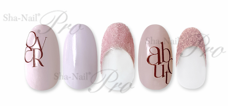 取扱終了 Sha-Nail Plus STL-P02 Stylish Logo -Red-/スタイリッシュロゴ レッド