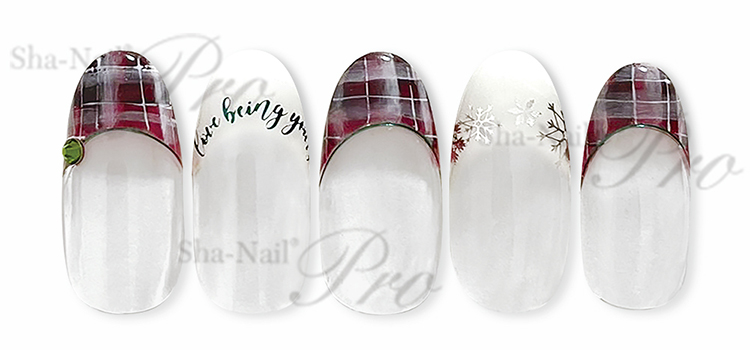 取扱終了 Sha-Nail SET RUMI-SET-1 smile font 限定カラー3色セット(非売品プレゼントシート付)