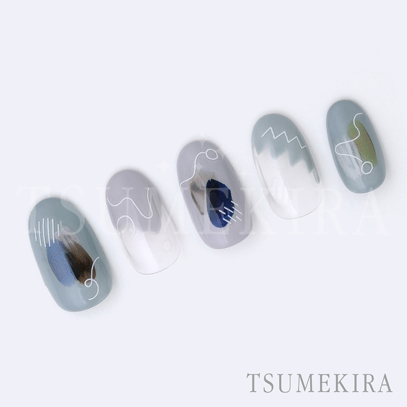 取扱終了 TSUMEKIRA 塗りかけ cool NN-NRK-102