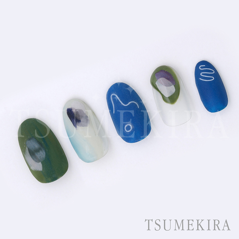 取扱終了 TSUMEKIRA 塗りかけ cool NN-NRK-102
