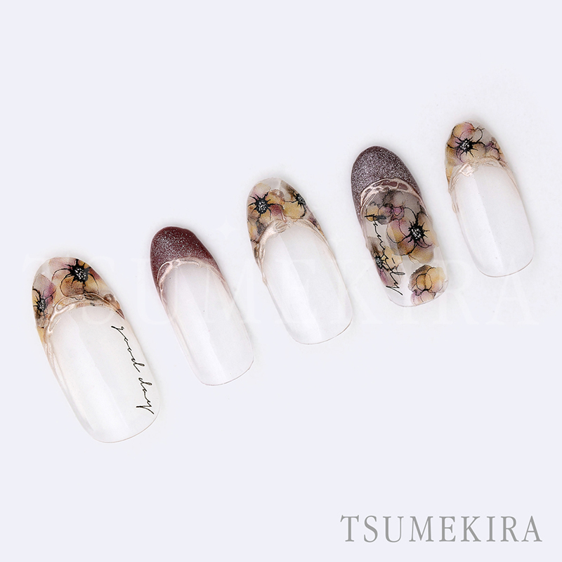 取扱終了 TSUMEKIRA TOMOMI プロデュース4 Layer flower 1 NN-TOM-106