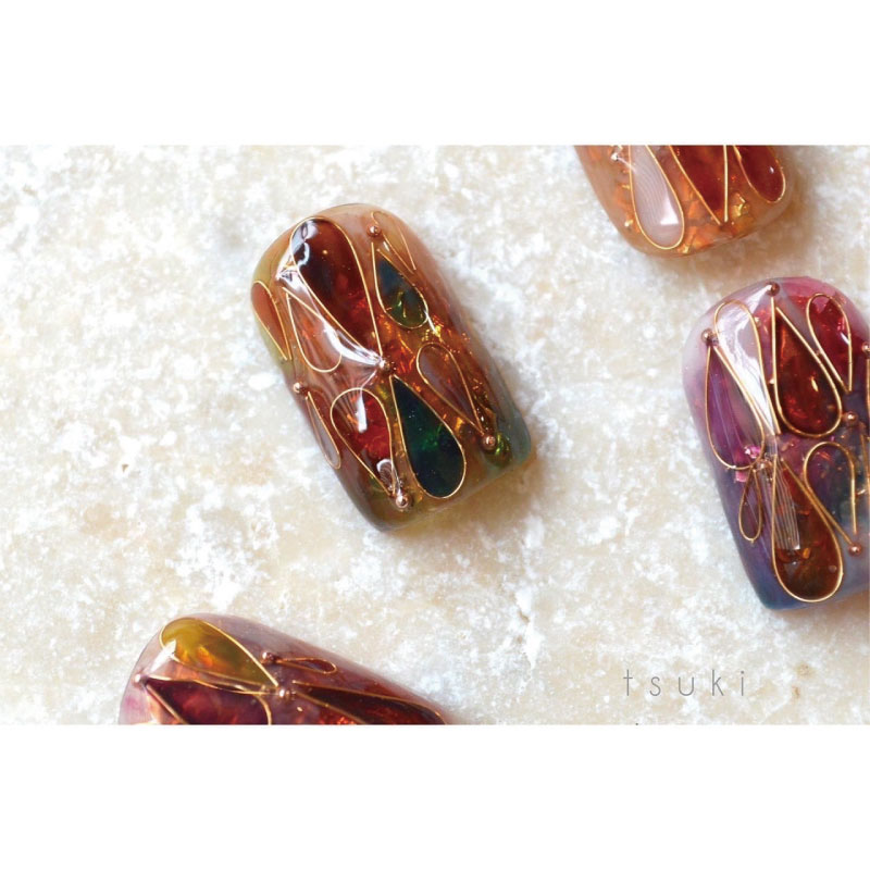 取扱終了 Bonnail× tsuki rutile wire copper