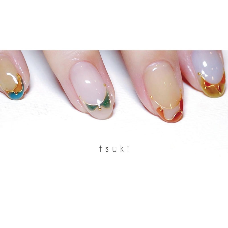 取扱終了 Bonnail× tsuki rutile wire copper