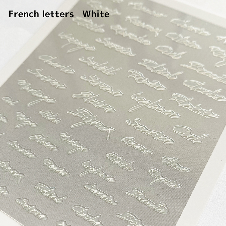 KiraNail Reneeプロデュース French letters ホワイト