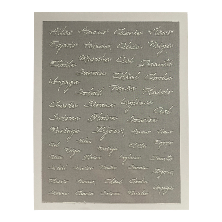 KiraNail Reneeプロデュース French letters ホワイト
