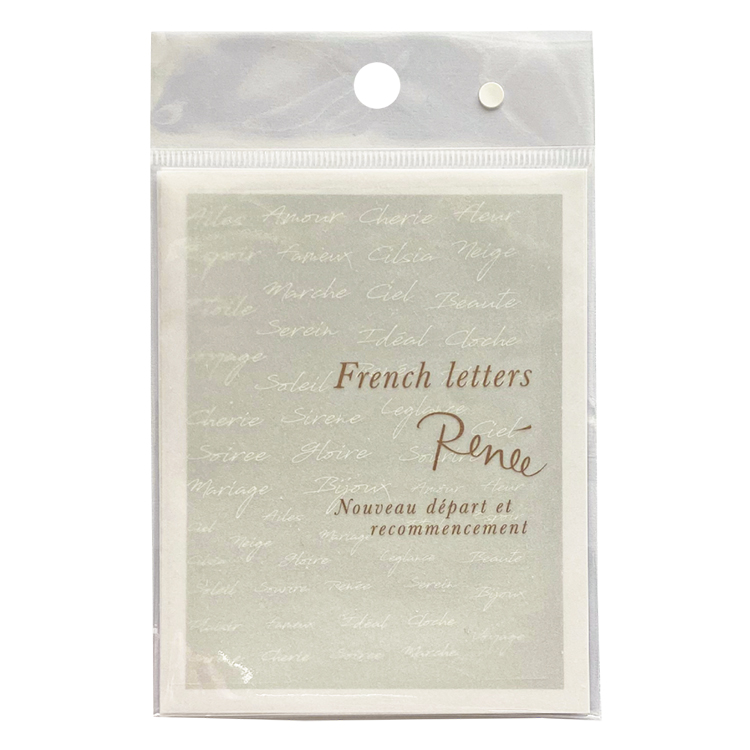 KiraNail Reneeプロデュース French letters ホワイト