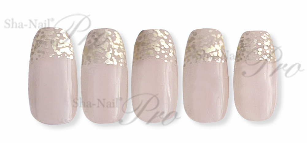 取扱終了 Sha-Nail Plus RUMI-PSC02 scattered line-Champagne Gold-/スカッタードライン シャンパンゴールド