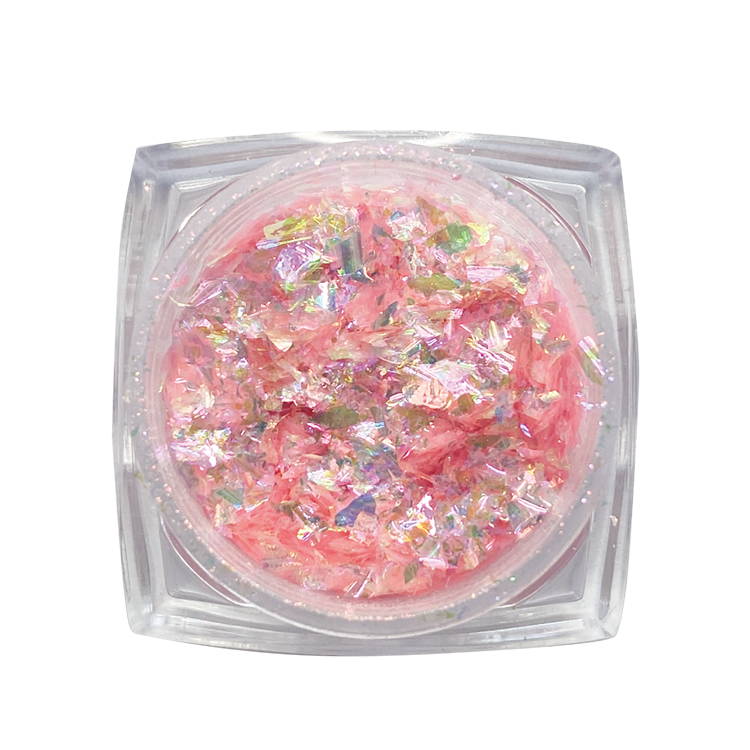 KiraNail Marblissnailプロデュース marbliss shiny aurora flake ピンク
