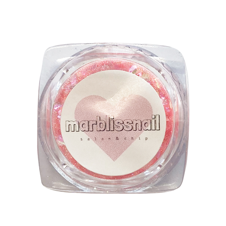 KiraNail Marblissnailプロデュース marbliss shiny aurora flake ピンク