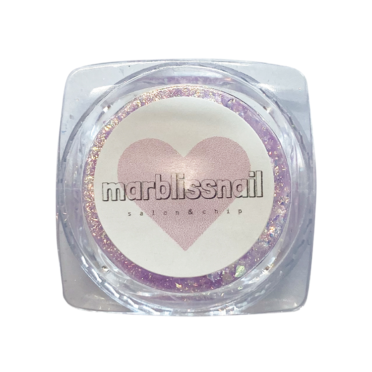KiraNail Marblissnailプロデュース marbliss shiny aurora flake クリアパープル