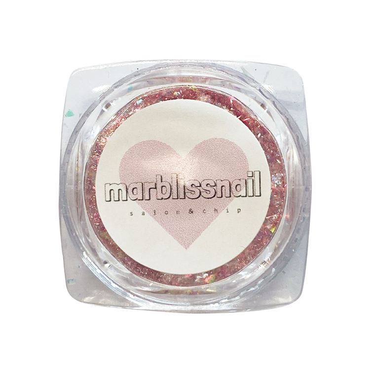 KiraNail Marblissnailプロデュース marbliss shiny aurora flake レッド