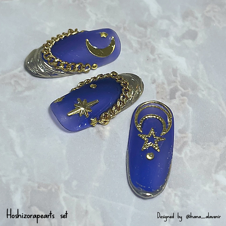 KiraNail 星空パーツセット ケース入