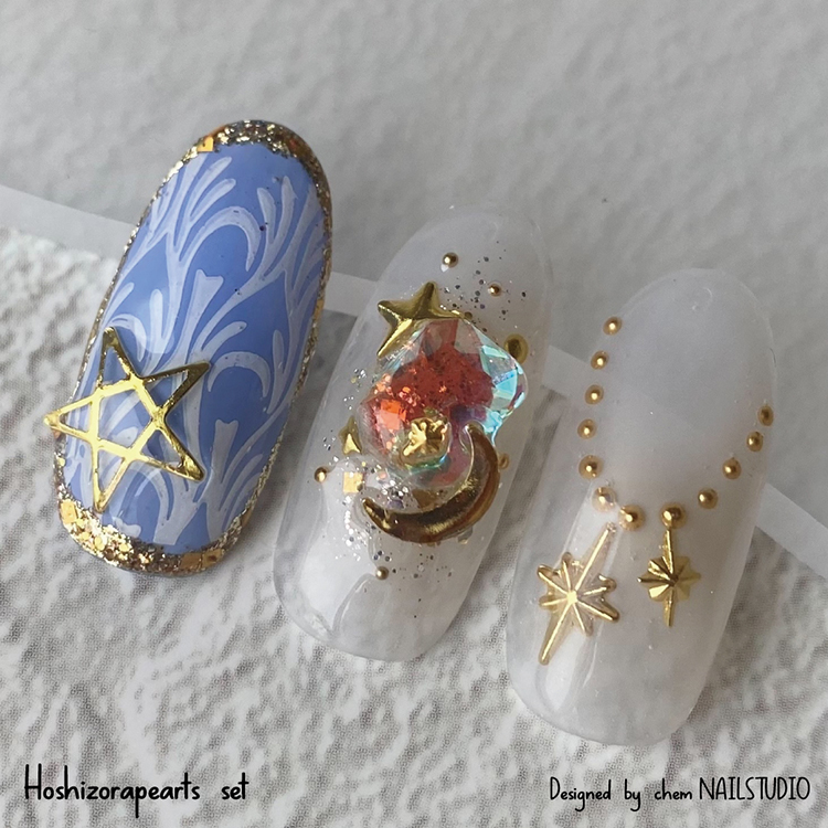 KiraNail 星空パーツセット ケース入