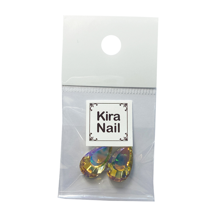 KiraNail グロスドロップストーン シトロンオーロラ 2個入