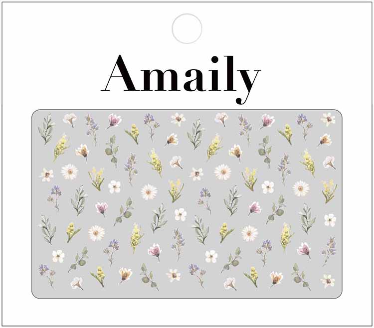 Amaily ネイルシール No.1-43 アカシアガーデン