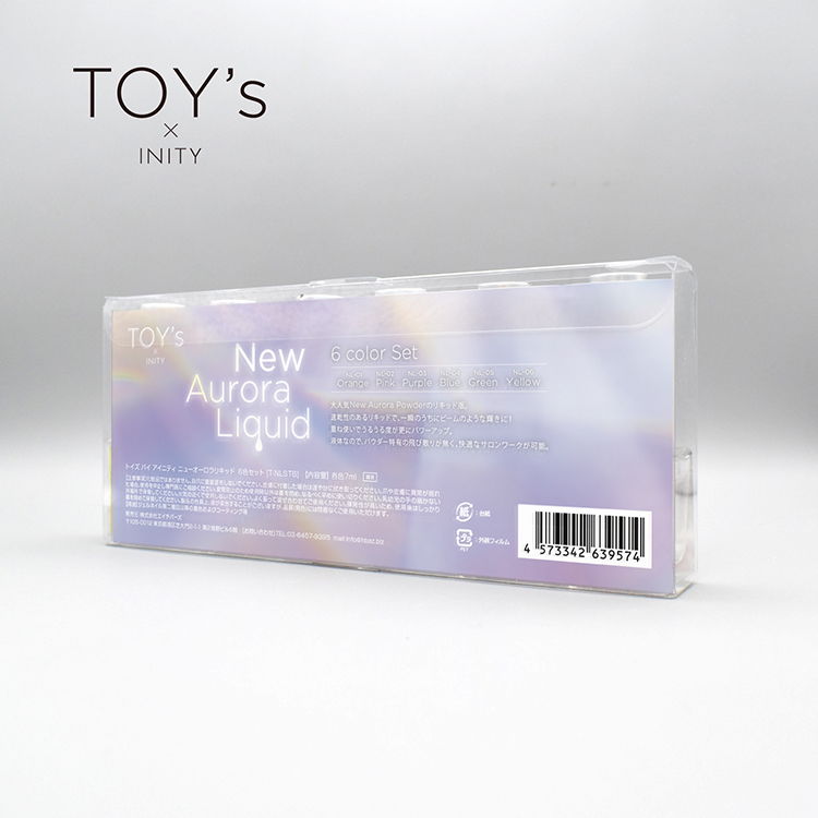 TOY's × INITY ニューオーロラリキッド 6色セット | Nail Labo Online