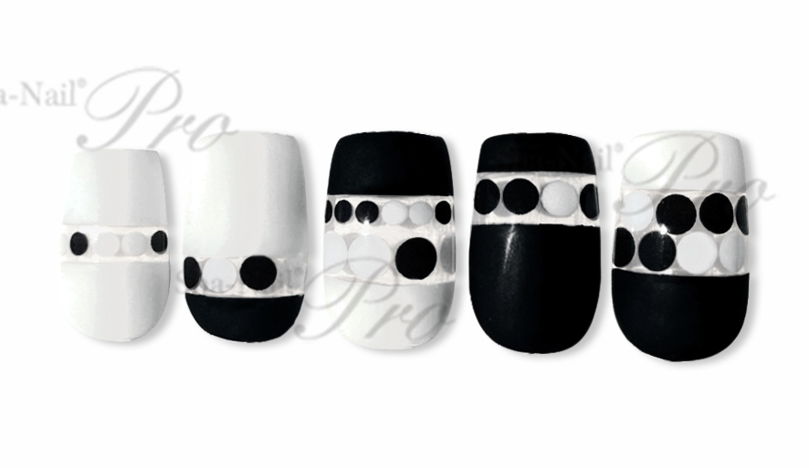 取扱終了 Sha-Nail Plus CHIHO-PSD02 French.S pd dots -White-