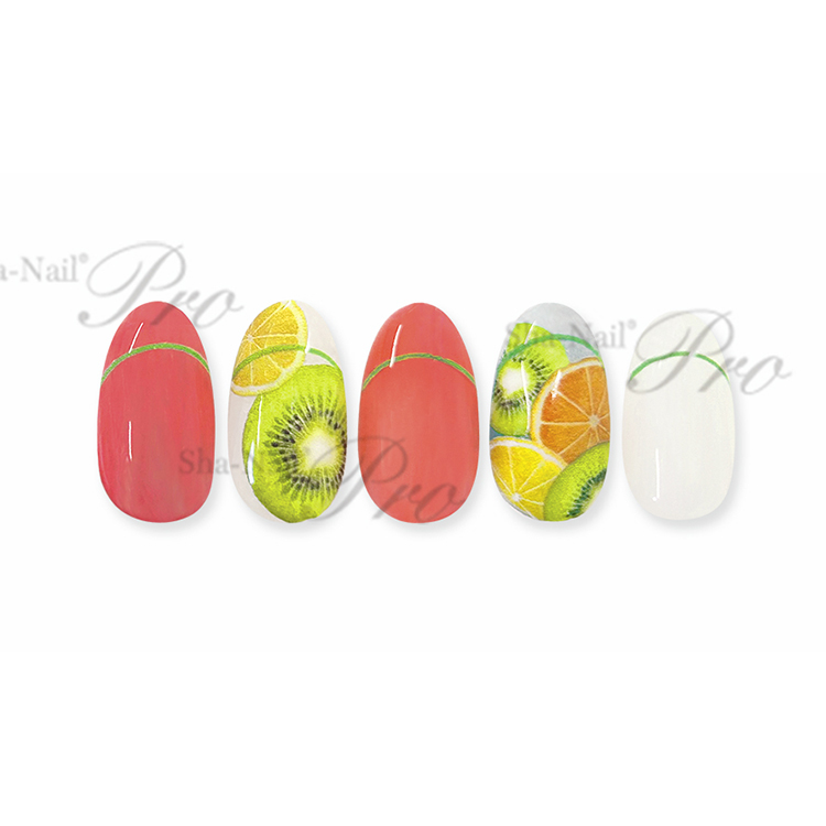 取扱終了 Sha-Nail French FR-CLGR Color Line Green/フレンチ カラーライン グリーン