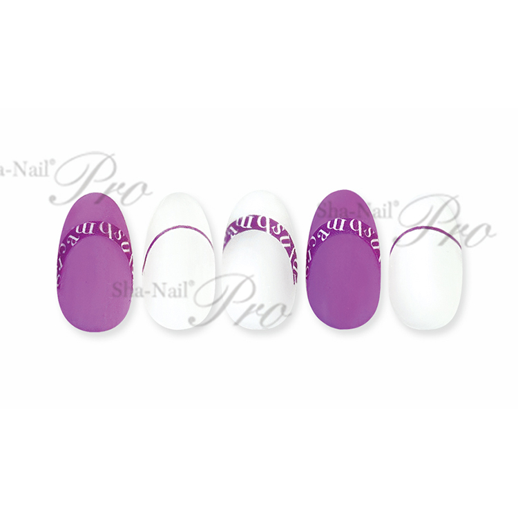 取扱終了 Sha-Nail French FR-CLP Color Line Purple/フレンチ カラーライン パープル