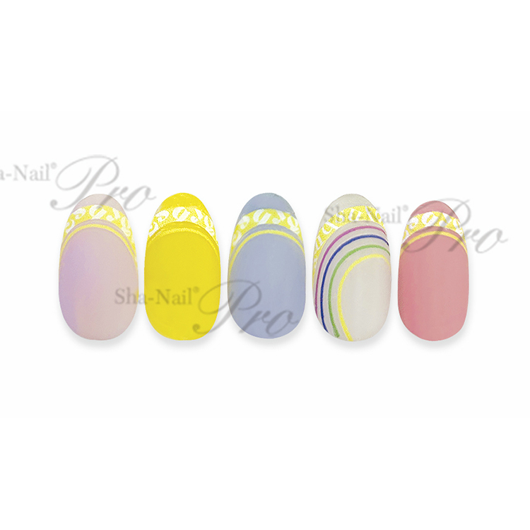 取扱終了 Sha-Nail French FR-CLY Color Line Yellow/フレンチ カラーライン イエロー