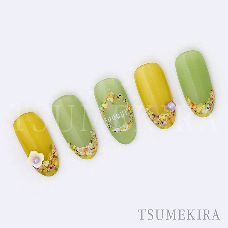 取扱終了 TSUMEKIRA TSUKI プロデュース Petal orange NN-TSU-003