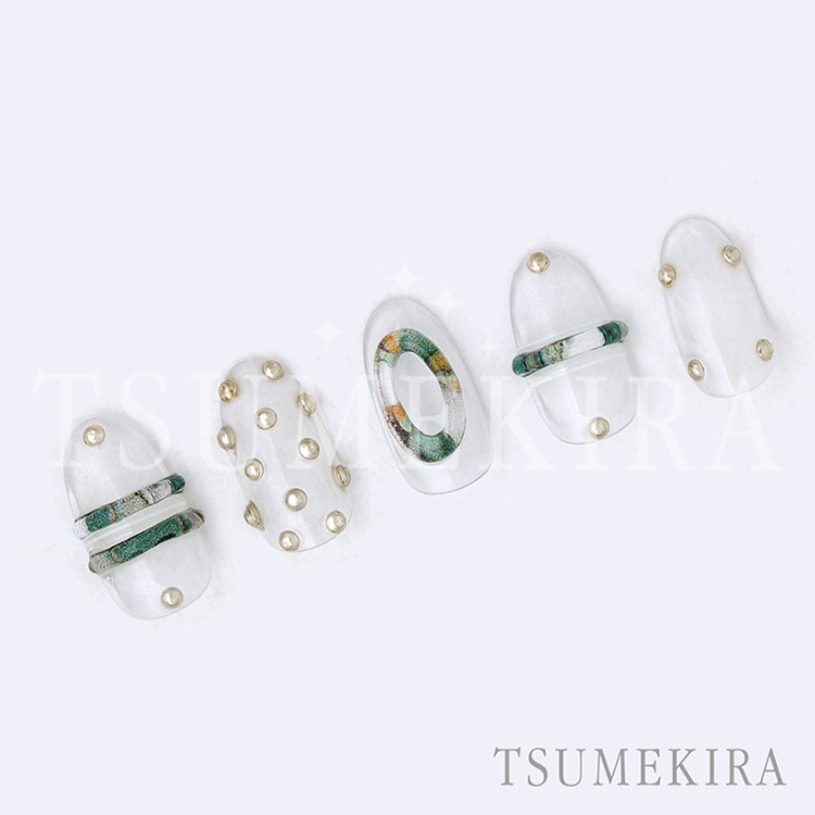 取扱終了 TSUMEKIRA AKI HARASHIMAプロデュース marble frame NN-HAR-001