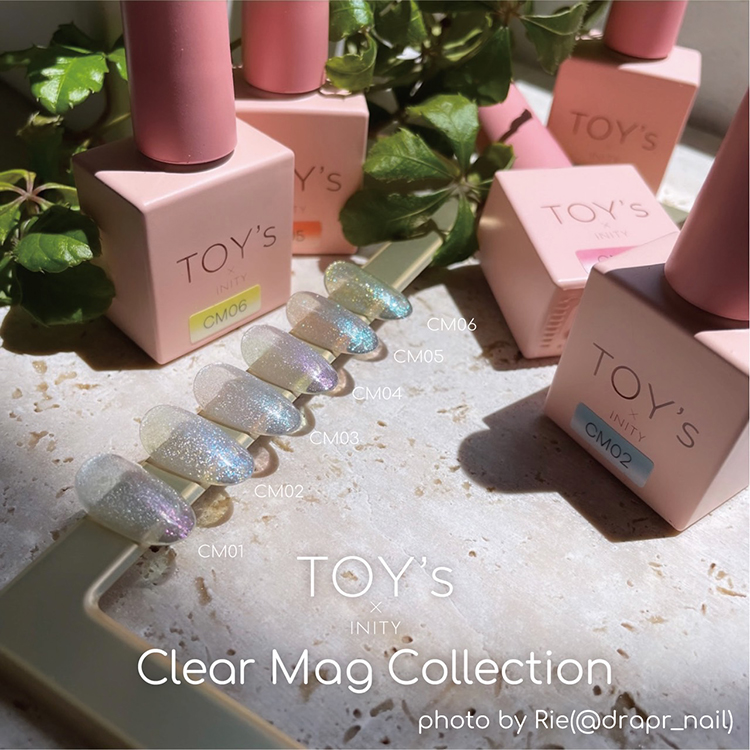 TOY’s × INITY クリアマグコレクション クリアパープル