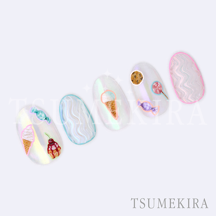 取扱終了 TSUMEKIRA Saki Chiba プロデュース Melty Sweets NN-SAK-006