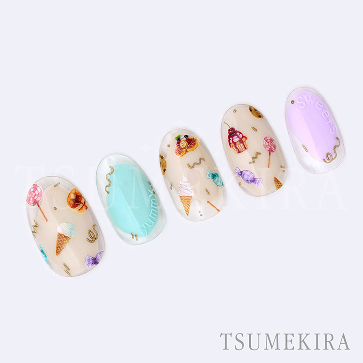 取扱終了 TSUMEKIRA Saki Chiba プロデュース Melty Sweets NN-SAK-006