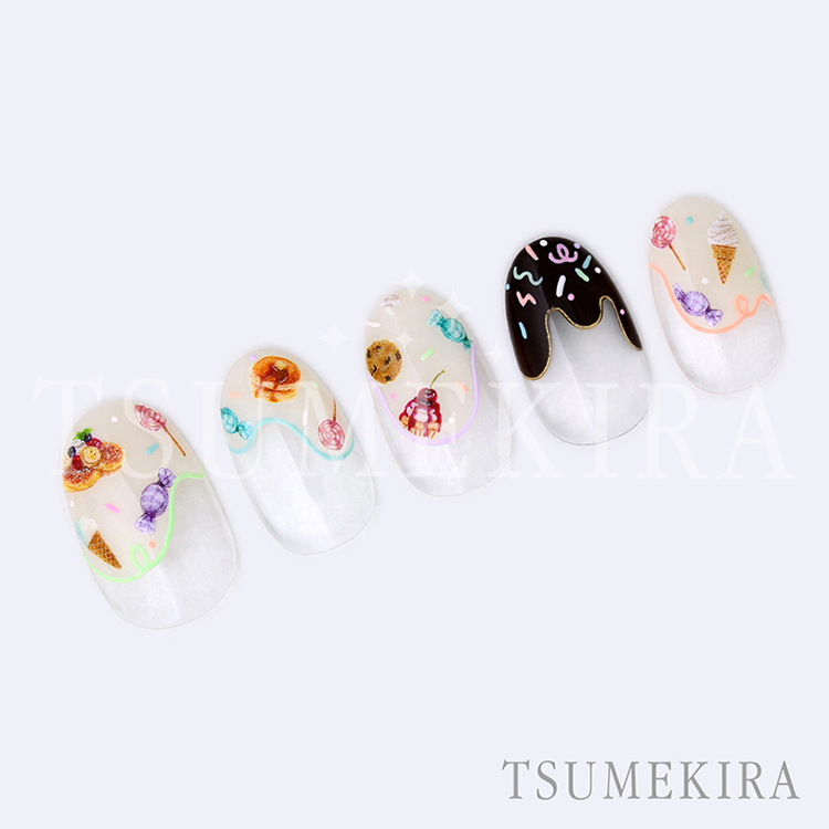 取扱終了 TSUMEKIRA Saki Chiba プロデュース Melty Sweets NN-SAK-006