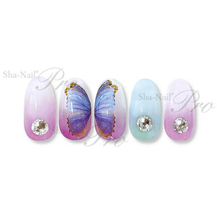取扱終了 Sha-Nail Pro CLB-001 CLOSE-UP Butterfly / クローズアップバタフライ
