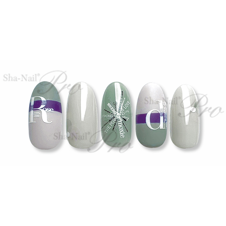 取扱終了 Sha-Nail Pro KANAE-019 Kanae TYPO -monotone- / カナエタイポ モノトーン