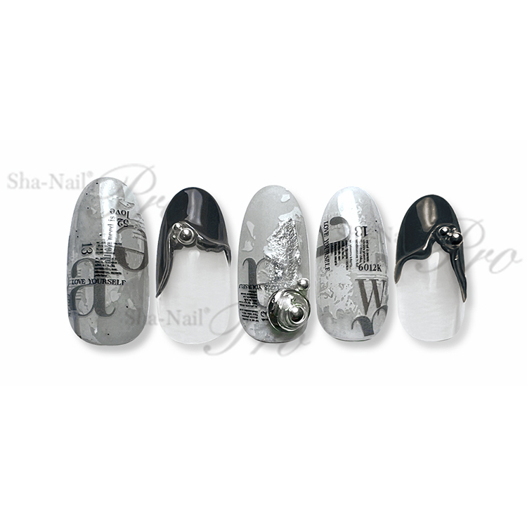 取扱終了 Sha-Nail Pro KANAE-019 Kanae TYPO -monotone- / カナエタイポ モノトーン