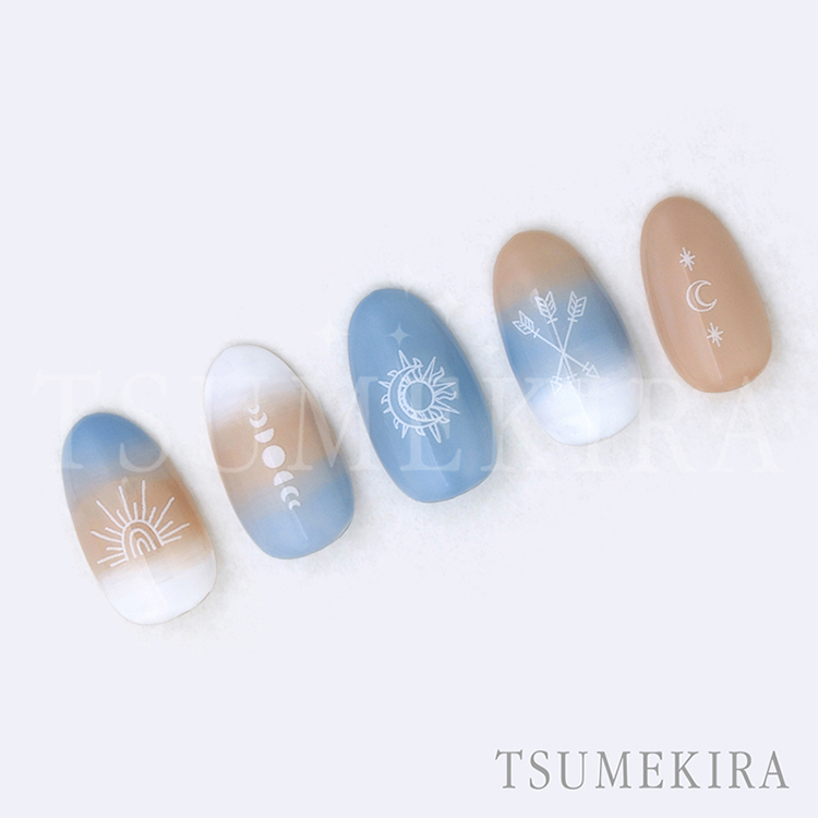 取扱終了 TSUMEKIRA NN-HDK-012 HIDEKAZU プロデュース ワンポイントタトゥー