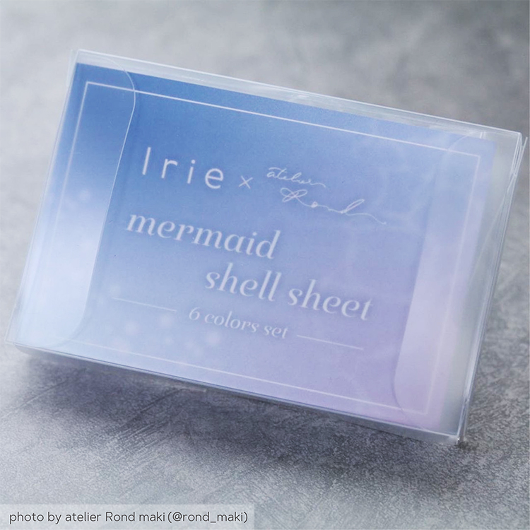 Irie x atelier Rond マーメイドシェルシート6枚セット
