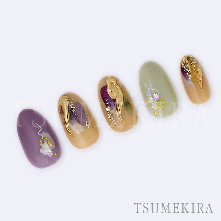 取扱終了 TSUMEKIRA NN-NRK-003 塗りかけ autumn | Nail Labo