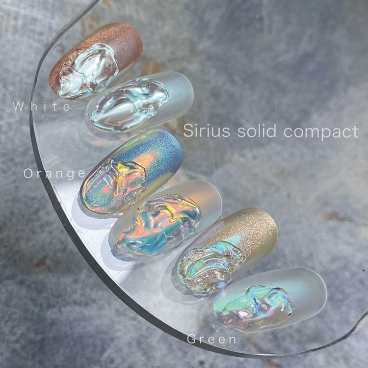 KiraNail Hanakoプロデュース Sirius Solid compact White