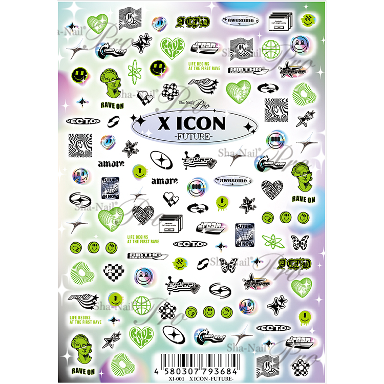 取扱終了 Sha-Nail Pro XI-001 X ICON -FUTURE- / Xアイコン フューチャー
