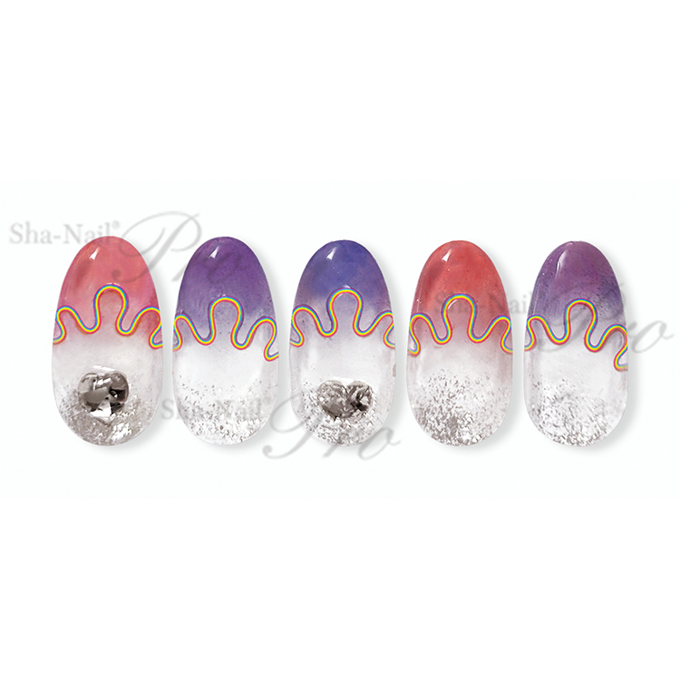 取扱終了 Sha-Nail Plus XR-P01 X Rainbow -Slim Wave- / Xレインボー スリムウェーブ