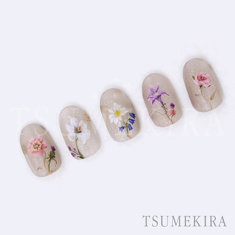 取扱終了 TSUMEKIRA TSUMEKIRA NN-YPL-006 Yeung Pui Lun プロデュース Bloom With Grace