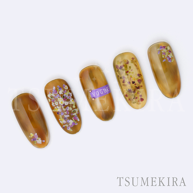 取扱終了 TSUMEKIRA NN-TSU-005 TSUKI プロデュース Petal purple