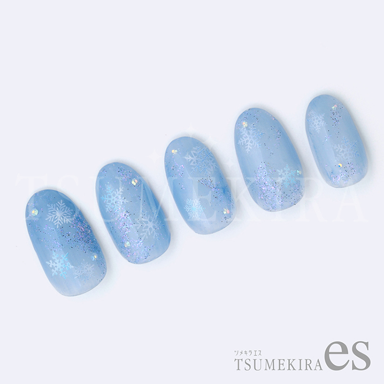 取扱終了 TSUMEKIRA es ES-YUK-013 Pastel snow
