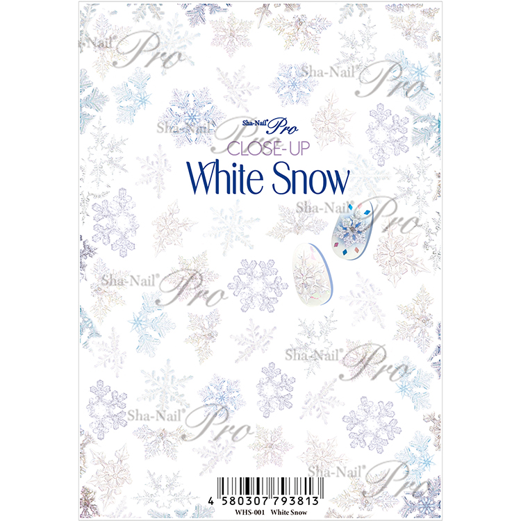 取扱終了 Sha-Nail Pro WHS-001 Close-Up White Snow / クローズアップ ホワイトスノー