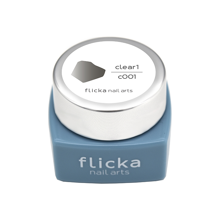 flicka nail arts カラージェル c001 クリア1