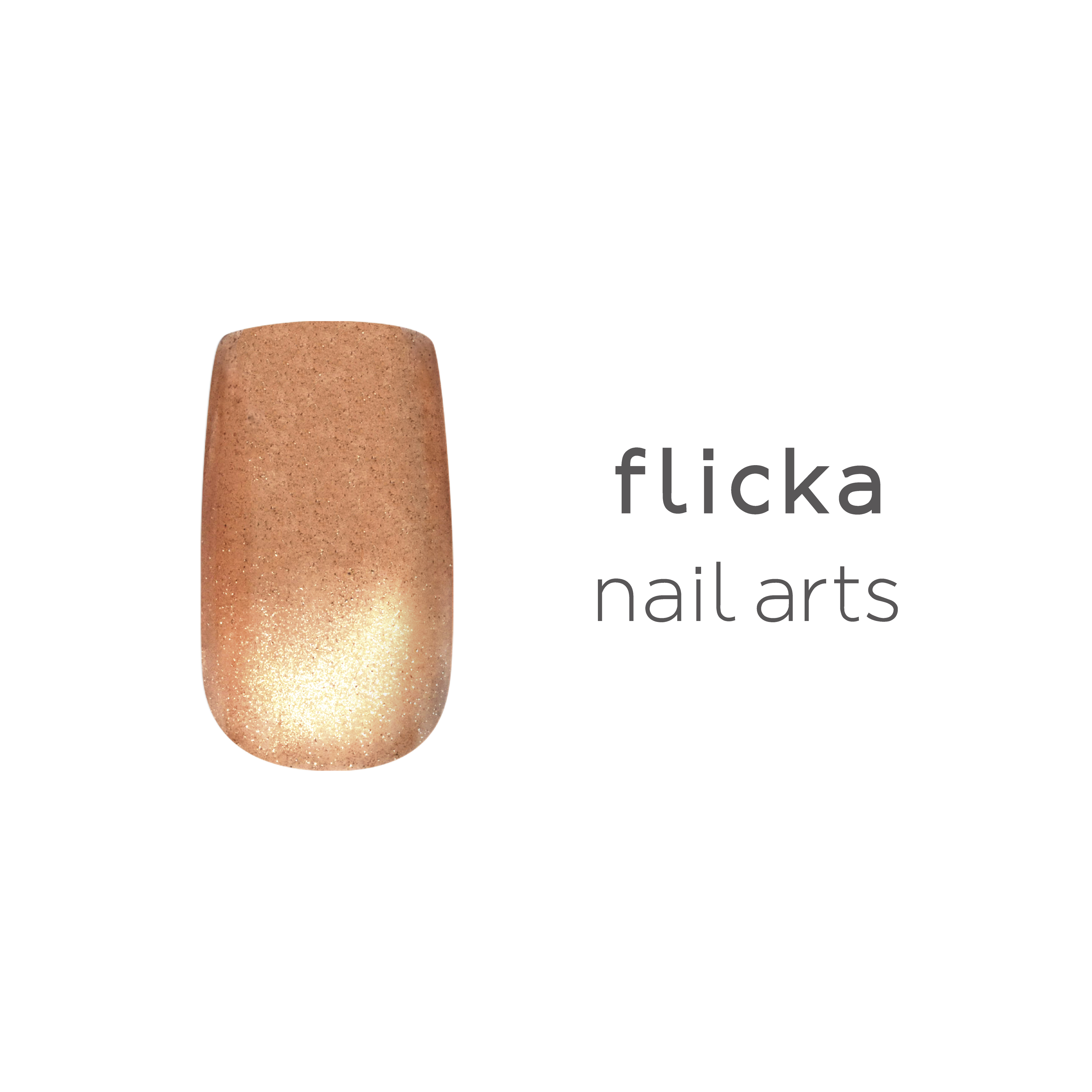 flicka nail arts フリッカマグジェル mg007 オレンジ