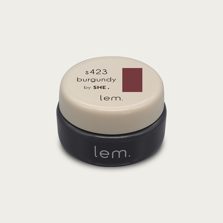 lem. カラージェル s423 バーガンディー
